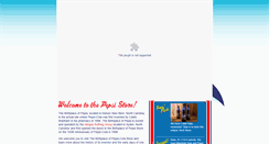 Desktop Screenshot of pepsistore.com